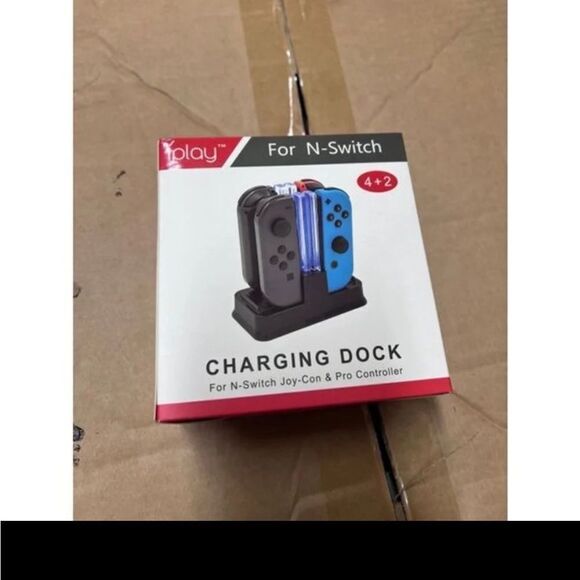 Controller Charger for Nintendo Switch, 4 in 1 Charging Dock Station - Picture 1 of 3
